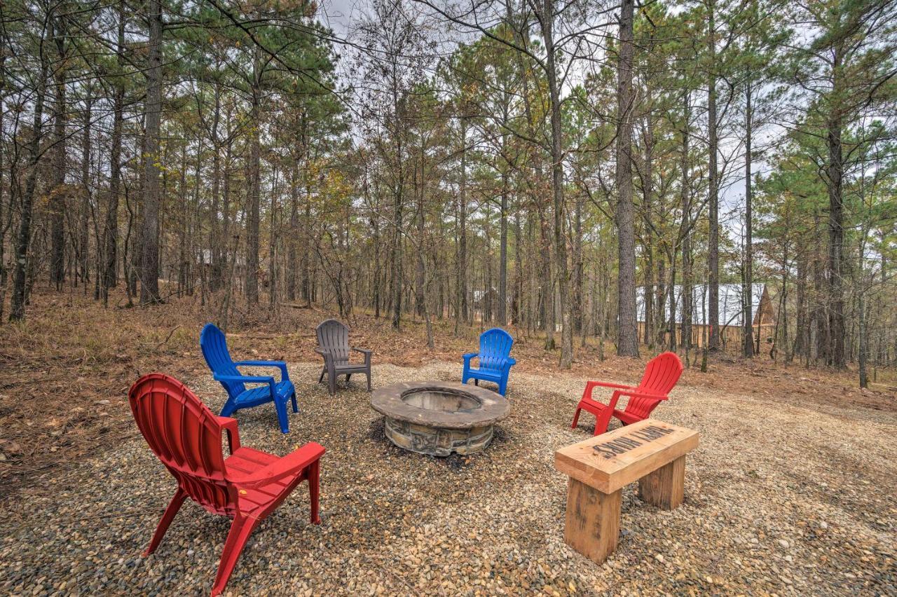 Luxury Cabin In The Woods With Hot Tub And Yard Games! Broken Bow Exterior photo