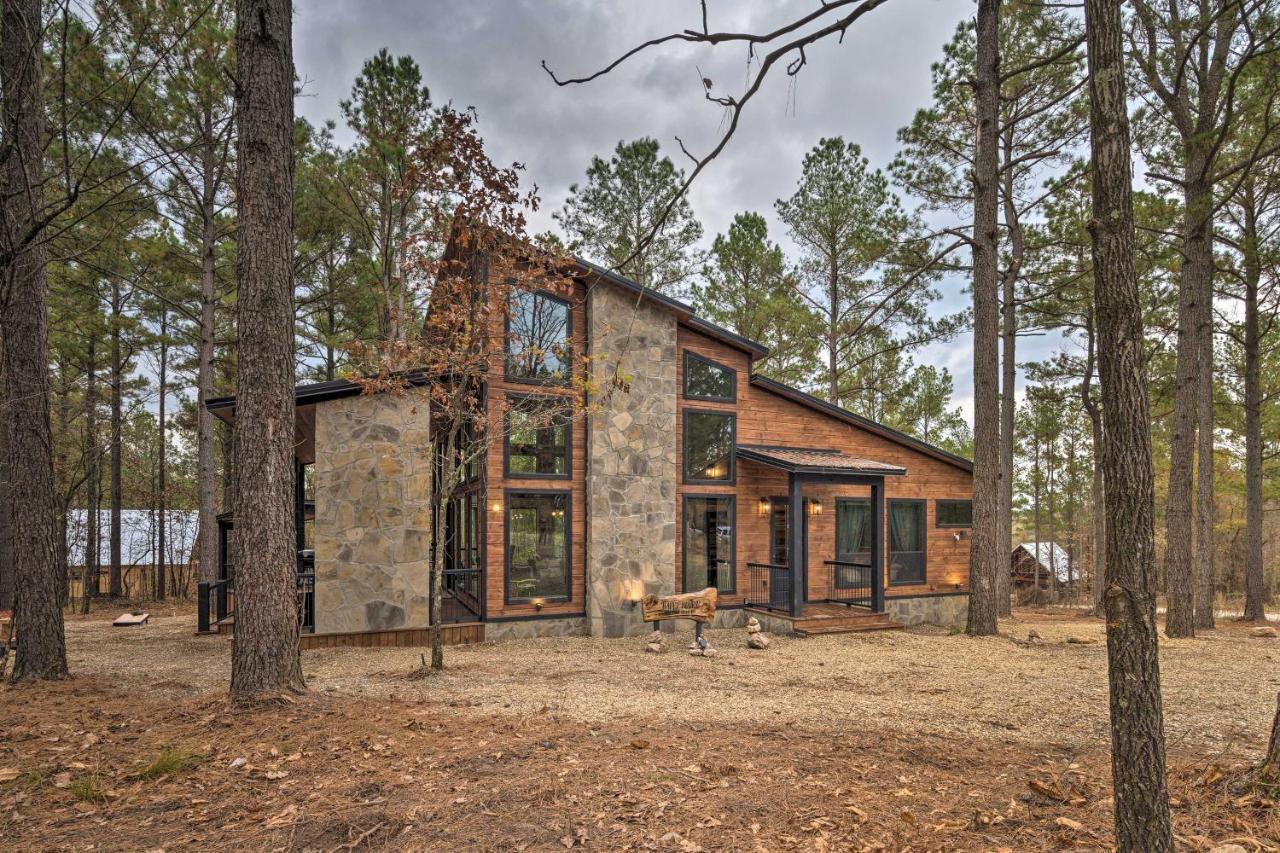 Luxury Cabin In The Woods With Hot Tub And Yard Games! Broken Bow Exterior photo